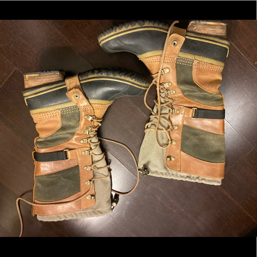 Sorel Conquest Carly Tall Boot Women’s 7.5 tan